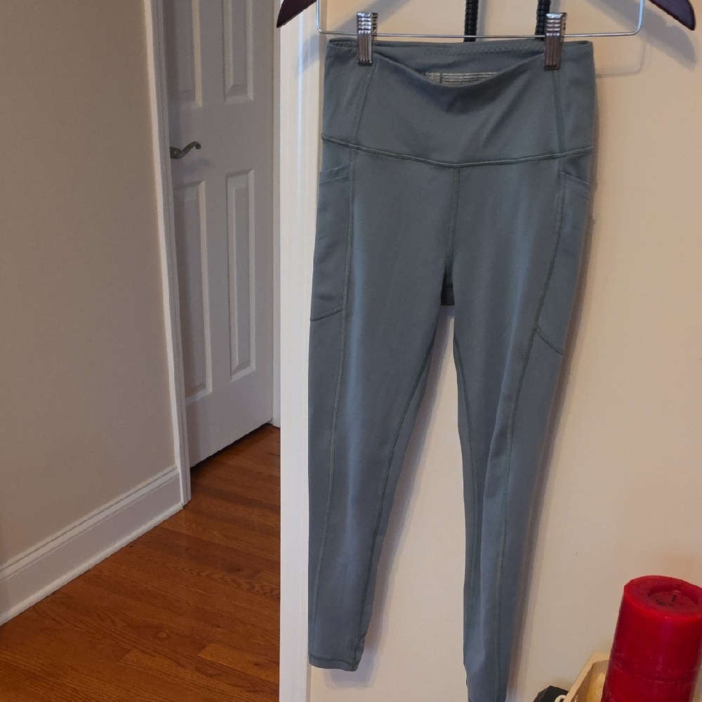 Victoria's Secret Blue High-Waisted Leggings